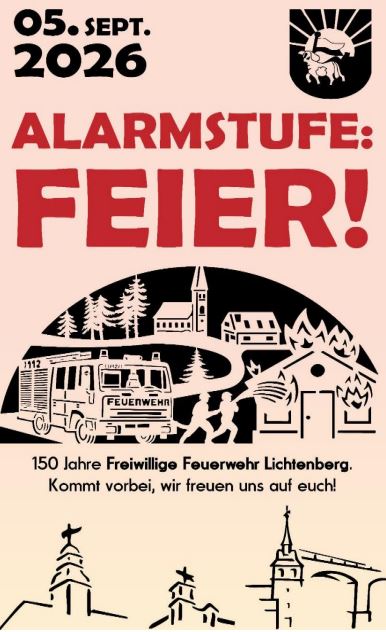 Plakat der 150-Jahr-Feier